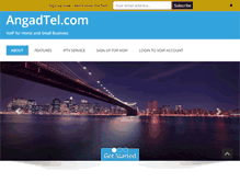 Tablet Screenshot of angadtel.com